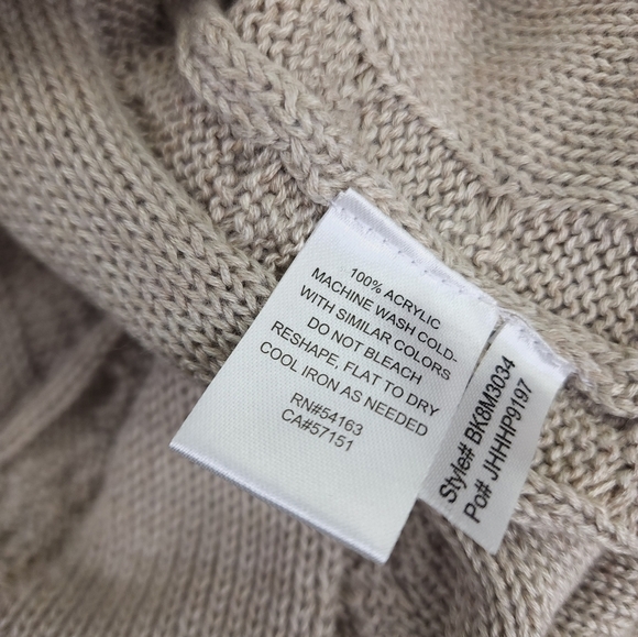 J. Howard Tan Knit  Sweater  Dress Sz M - Picture 4 of 9